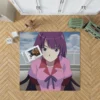 Monogatari Hitagi Unveiled Mysteries Anime Rug
