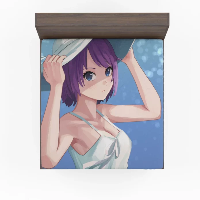 Monogatari Senjogahara Captivating Journey Anime Fitted Sheet