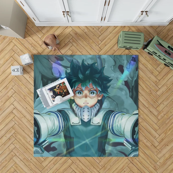 My Hero Academia Izuku Midoriya to Greatness Anime Rug