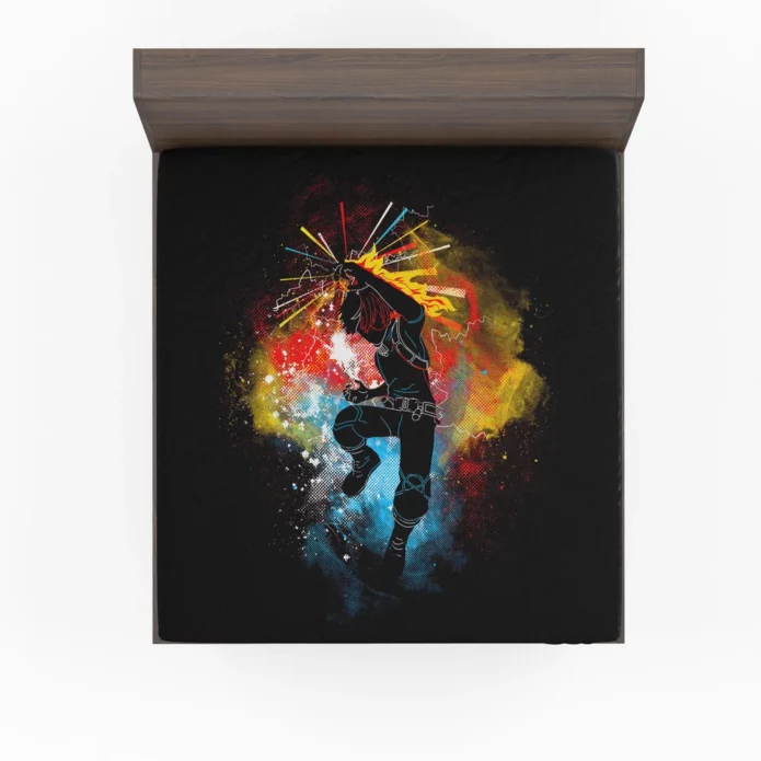 My Hero Academia Shoto Todoroki Tale Anime Fitted Sheet