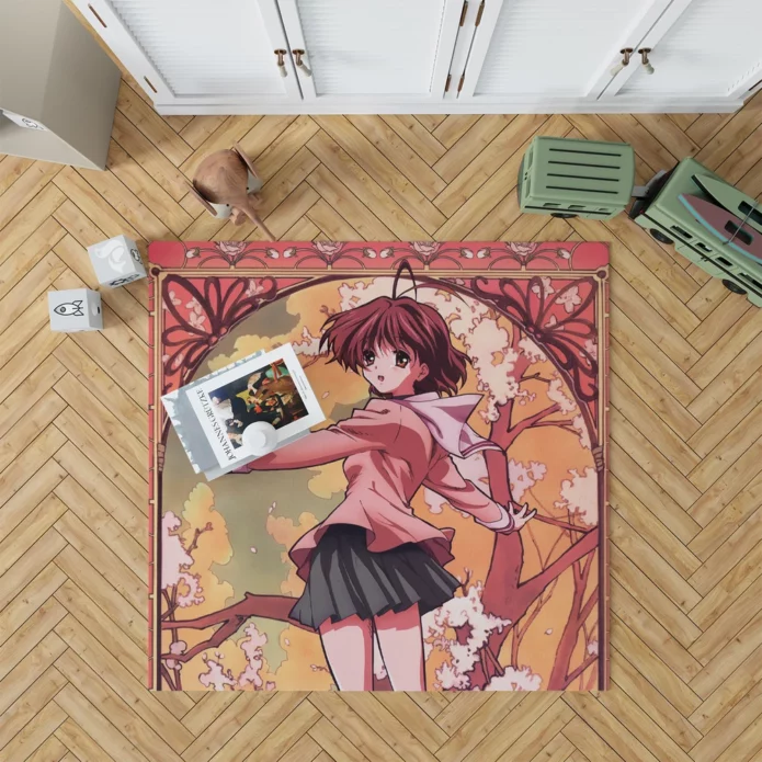 Nagisa Furukawa Clannad Heartfelt Journey Anime Rug