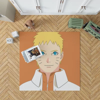 Naruto Radiance Hokage Smile Anime Rug