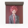 Natsu Dragneel Bonding Through Battles Anime Fitted Sheet