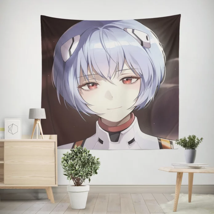 Neon Genesis Evangelion Rei Chronicles Anime Wall Tapestry