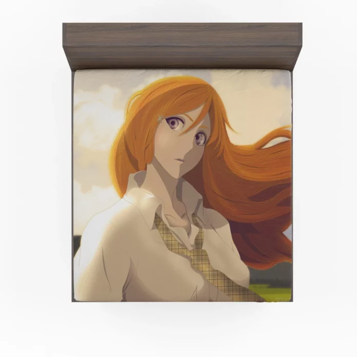 Orihime Inoue Bleach Beauty Anime Fitted Sheet