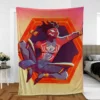 Pavitr Prabhakar SpiderMans Journey Fleece Blanket