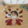 Pirate King Luffy Straw Hat Adventure Anime Rug