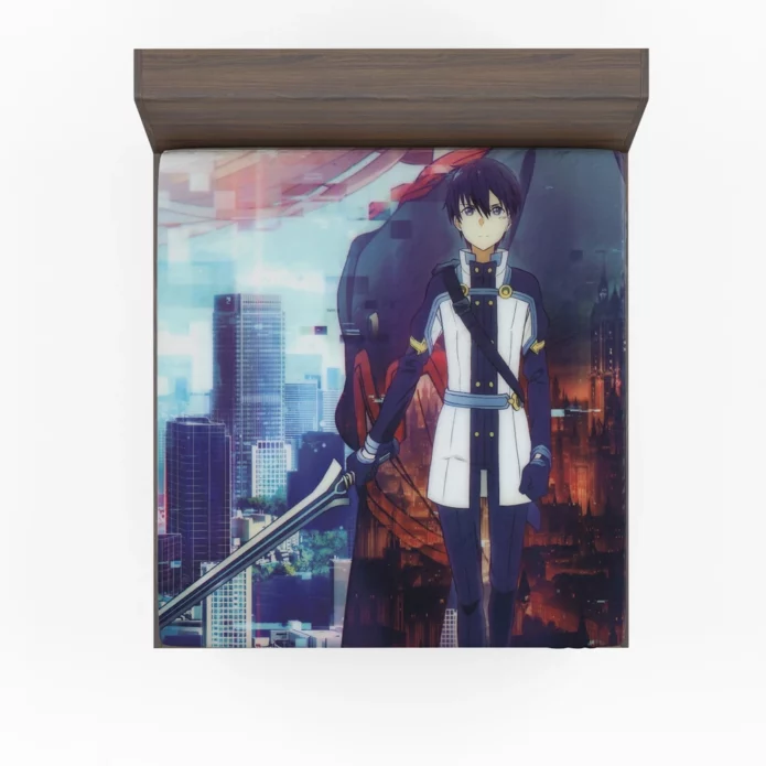 SAO Ordinal Scale Virtual Reality Battle Anime Fitted Sheet