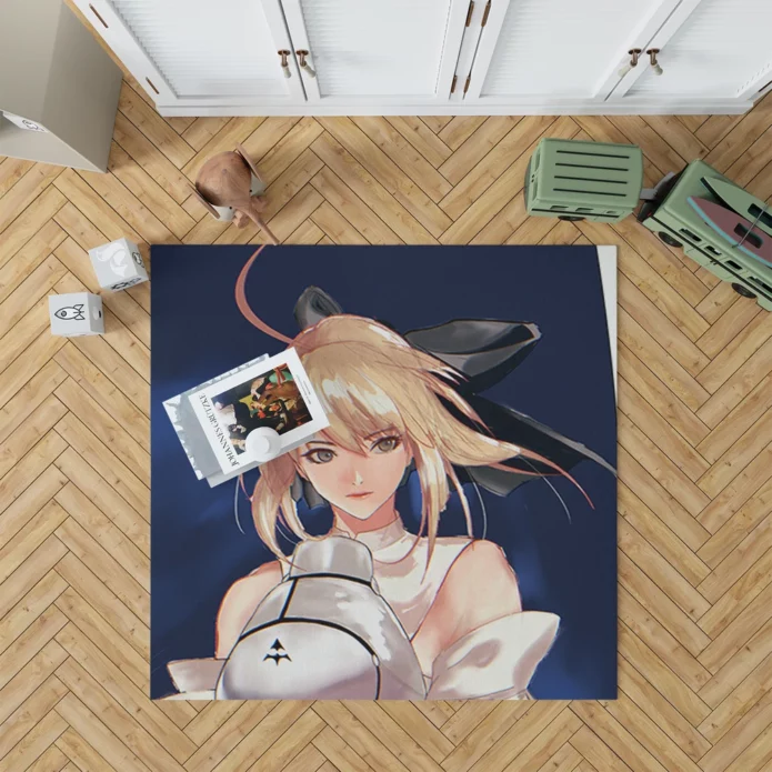 Saber Grand Order Fate Series Adventure Anime Rug