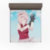 Sakura Haruno Naruto Blossoming Kunoichi Anime Fitted Sheet