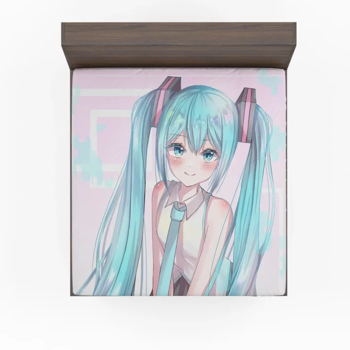 Serenade of Hatsune Miku Anime Vocaloid Fitted Sheet
