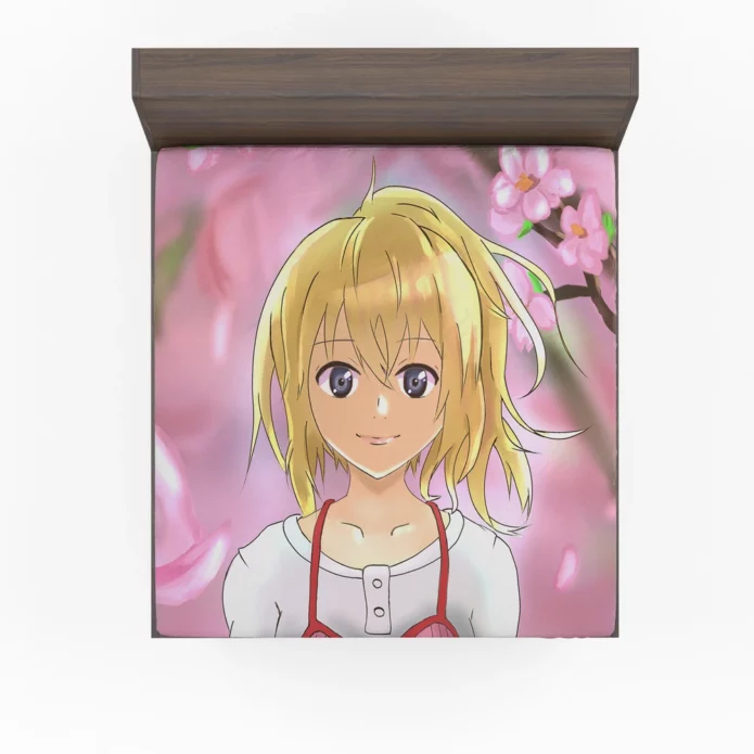 Serenade of Souls Your Lie in April Anime Fitted Sheet