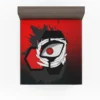 Sharingan Enigmatic Naruto Illustration Anime Fitted Sheet