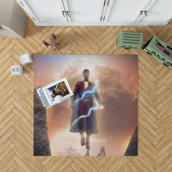 Shazam 2 The Wizards Challenge Rug