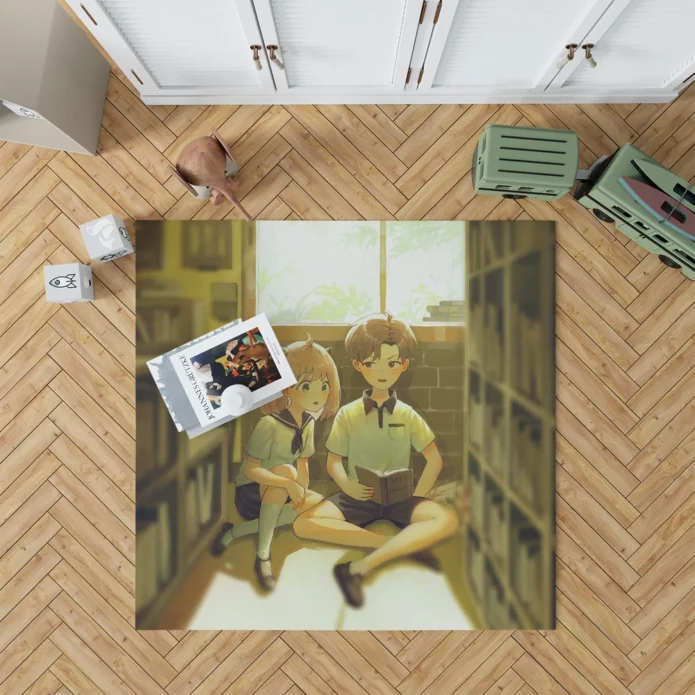 Spy x Family Anya Intriguing Tale Anime Rug