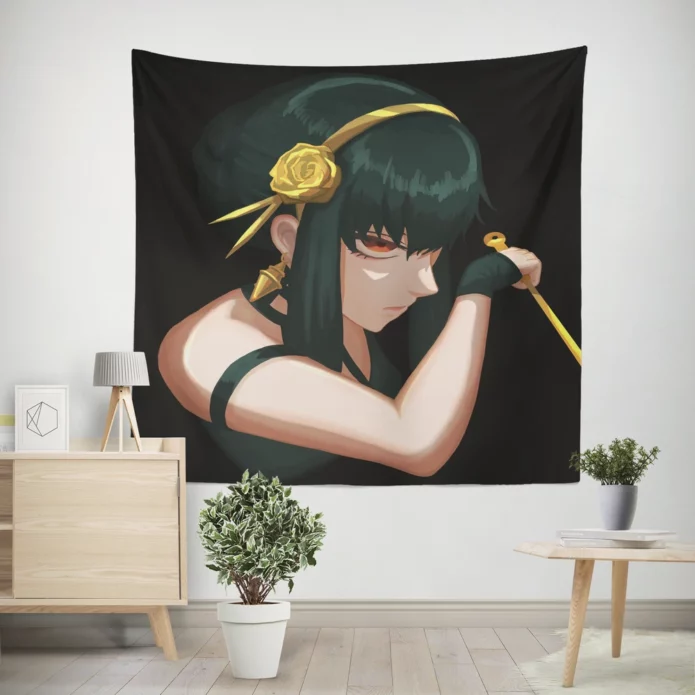 Spy x Family Manga Yor Forger Anime Wall Tapestry