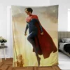 Supergirl in The Flash Crossover Spectacle Fleece Blanket