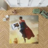 Supergirl in The Flash Crossover Spectacle Rug
