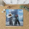 Sword Art Crossover Kirito Journey Anime Rug