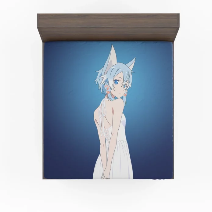 Sword Art Online II Sinon Saga Anime Fitted Sheet