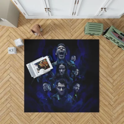Teen Wolf The Movies Howling Adventure Rug