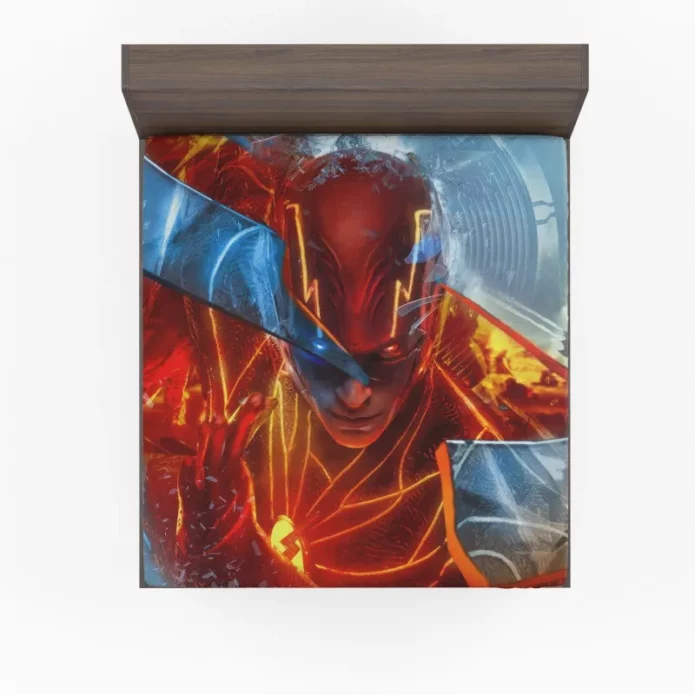 The Fastest Man Alive The Flashs Speedster Chronicles Fitted Sheet