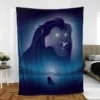 The Lion King Movie Poster Majestic Roar Fleece Blanket