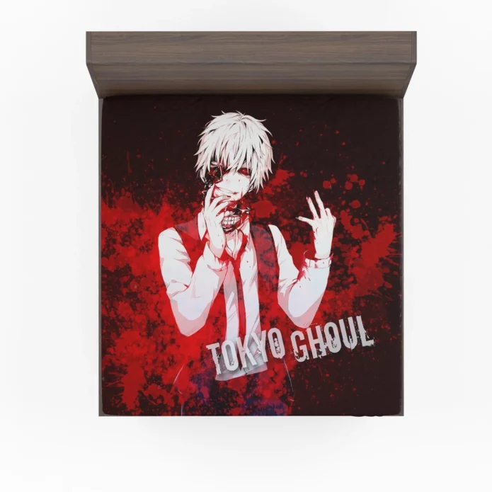 Tokyo Ghoul Ken Kaneki Tale The Ghoul Within Anime Fitted Sheet