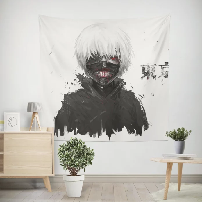 Tokyo Ghoul Saga Ken Kaneki Journey Anime Wall Tapestry