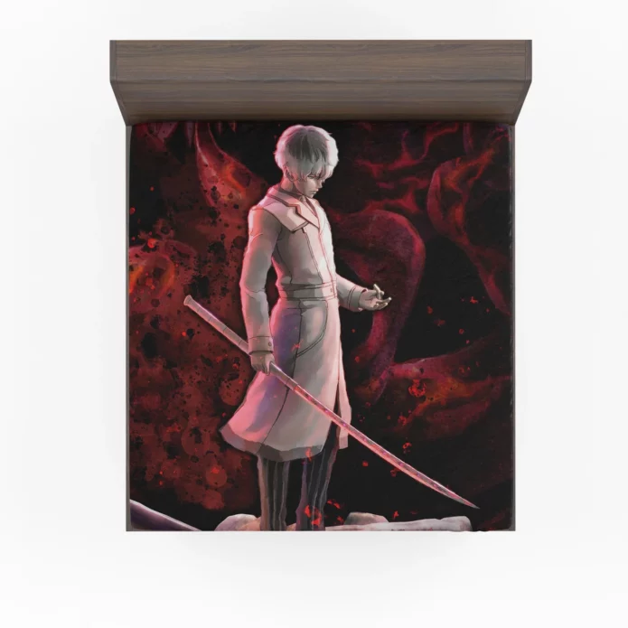Tokyo Ghoulre Call To Exist Haise Sasaki Power Anime Fitted Sheet