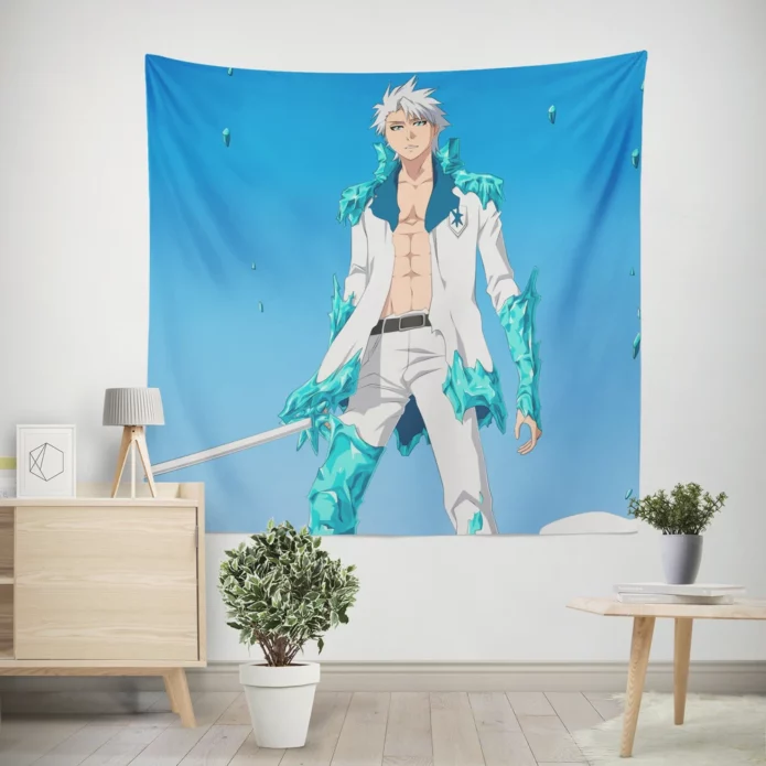 Toshiro Hitsugaya Bleach Ice Master Anime Wall Tapestry
