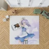 Touhou Elegant Maid Sakuya Izayoi Anime Rug