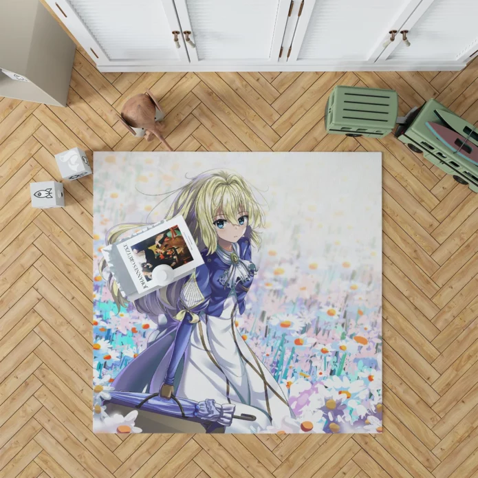 Violet Evergarden Heartfelt Emotional Anime Rug