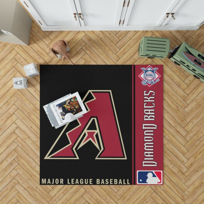 Arizona Diamondbacks MLB Baseball National League Floor Carpet Rug Mat 1
