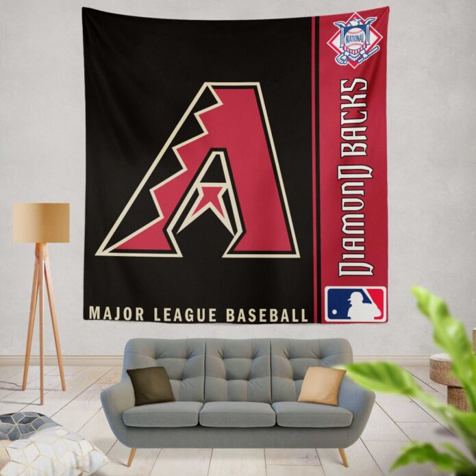 Arizona Diamondbacks MLB Baseball National League Wall Hanging Tapestry