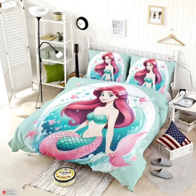 Princess Mermaid Comforter Set
