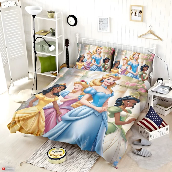 Teen Girls Disney Princess Bedding Set