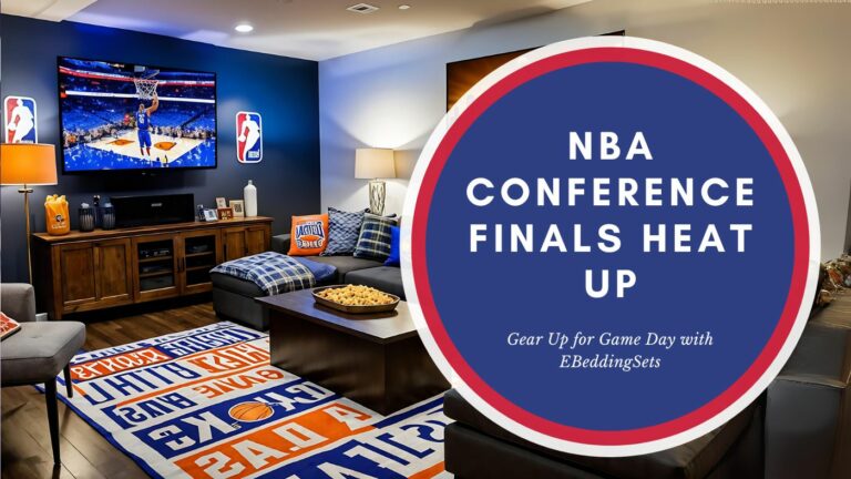 Nba Conference Finals Heat Up - Gear Up For Game Day With Ebeddingsets