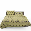 Victoria's Secret Yellow Color Polka Dot Pattern Bedding Set