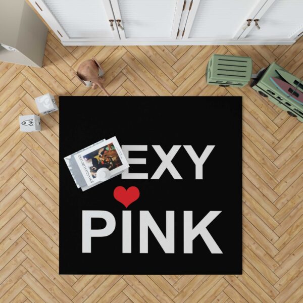 Sexy Pink Victroia's Secret Floor Rug Mat
