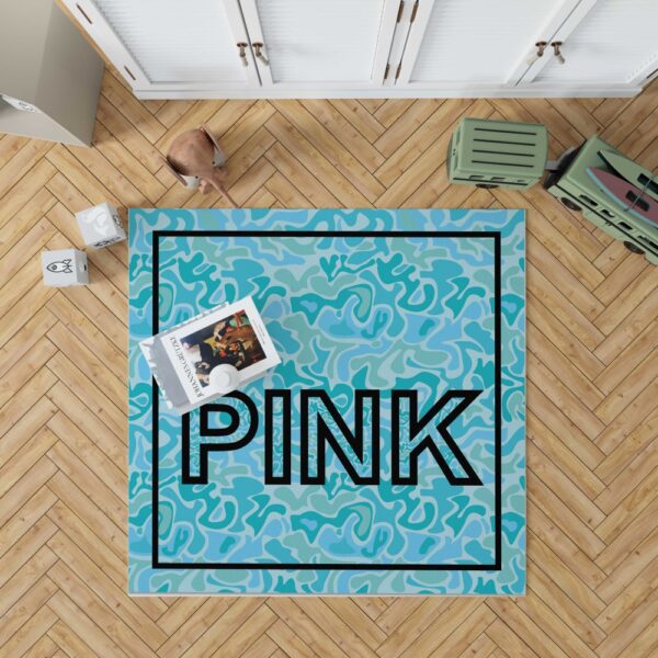 Victoria's Secret Pink Leoperd Pattern Print bedroom décor Floor Rug Mat