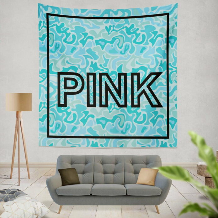 Victoria's Secret Pink Leoperd Pattern Print bedroom décor Wall Hanging Tapestry